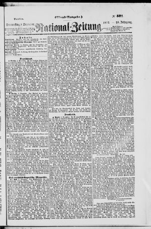 Nationalzeitung on Dec 5, 1872