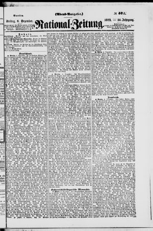 Nationalzeitung vom 06.12.1872