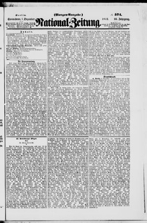 Nationalzeitung vom 07.12.1872