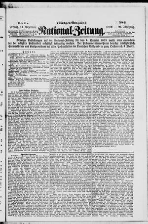 Nationalzeitung vom 13.12.1872