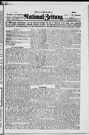 National-Zeitung vom 15.12.1872