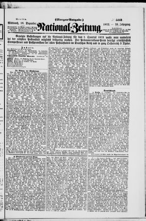 National-Zeitung vom 18.12.1872