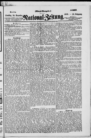 Nationalzeitung on Dec 24, 1872
