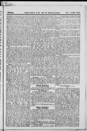 Nationalzeitung on Dec 29, 1872