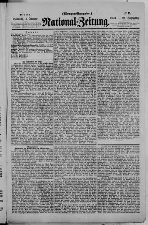Nationalzeitung vom 05.01.1873