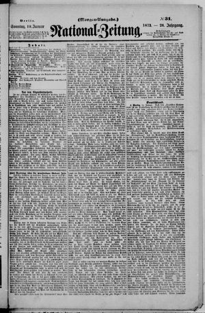 Nationalzeitung vom 19.01.1873