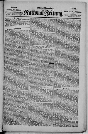Nationalzeitung on Jan 20, 1873