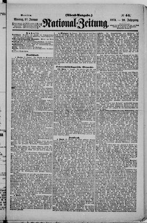 National-Zeitung vom 27.01.1873