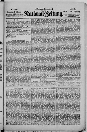 Nationalzeitung vom 02.02.1873