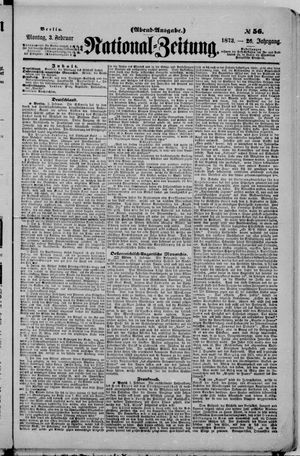 Nationalzeitung on Feb 3, 1873