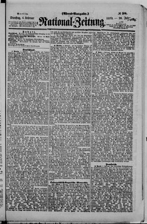 National-Zeitung vom 04.02.1873