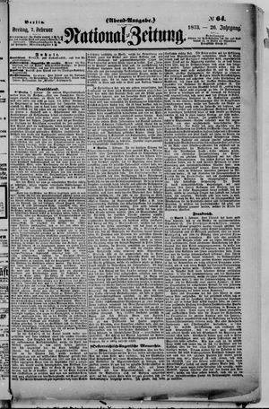 National-Zeitung vom 07.02.1873