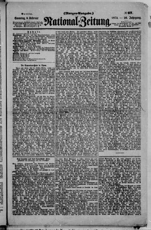 Nationalzeitung on Feb 9, 1873