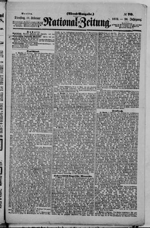 Nationalzeitung vom 11.02.1873