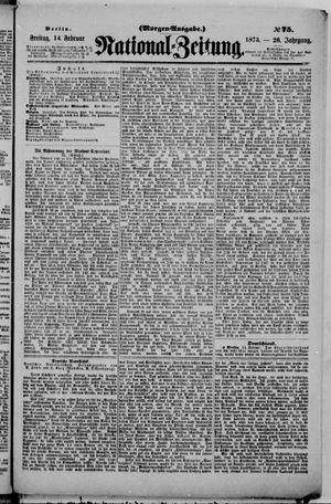 Nationalzeitung vom 14.02.1873