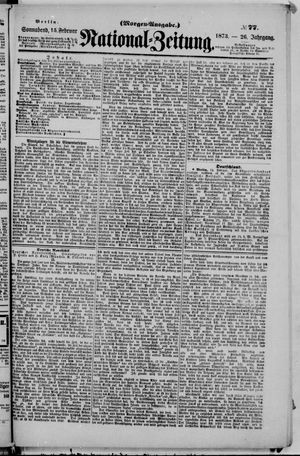 Nationalzeitung on Feb 15, 1873