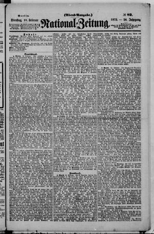 Nationalzeitung vom 18.02.1873