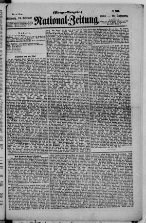 National-Zeitung vom 19.02.1873