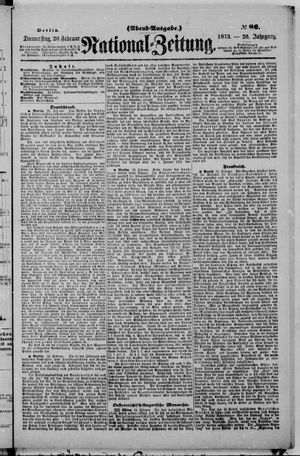 National-Zeitung vom 20.02.1873