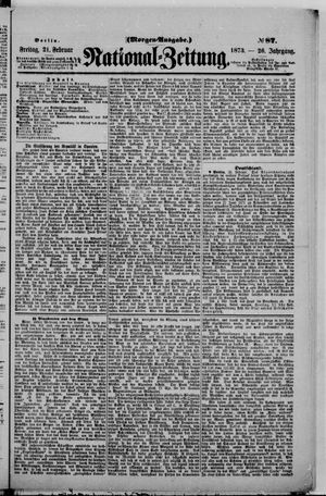Nationalzeitung vom 21.02.1873