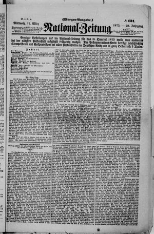 Nationalzeitung vom 19.03.1873