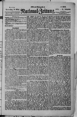Nationalzeitung vom 20.03.1873