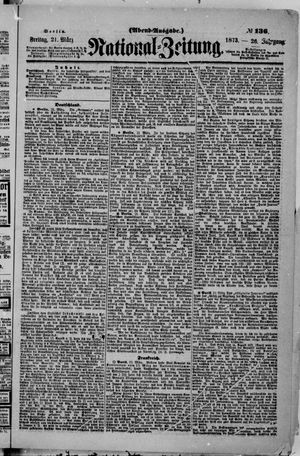 National-Zeitung vom 21.03.1873