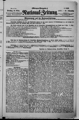 Nationalzeitung on Mar 25, 1873