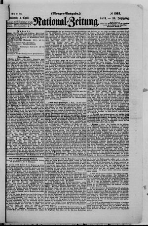 Nationalzeitung vom 05.04.1873