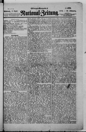 Nationalzeitung on Apr 16, 1873