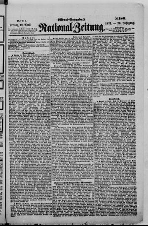 Nationalzeitung vom 18.04.1873