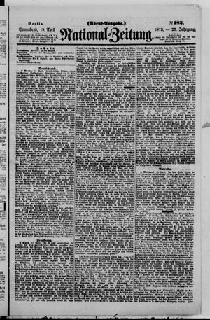 Nationalzeitung on Apr 19, 1873