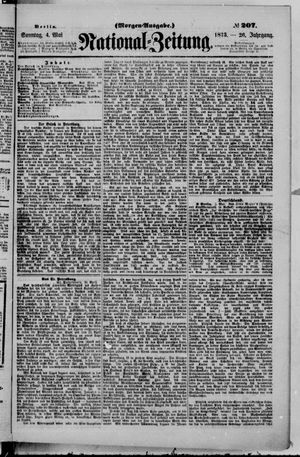 Nationalzeitung vom 04.05.1873