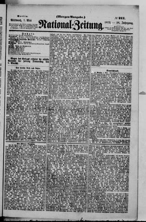 National-Zeitung vom 07.05.1873