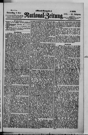 National-Zeitung vom 08.05.1873