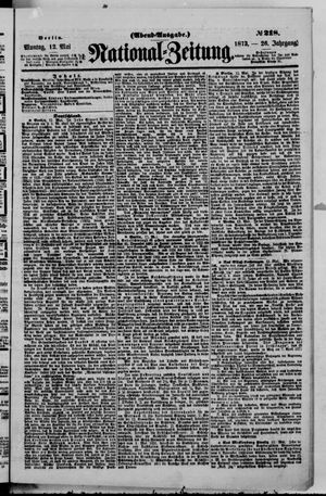 Nationalzeitung on May 12, 1873
