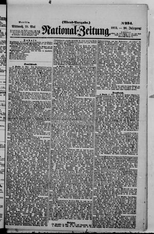National-Zeitung on May 21, 1873