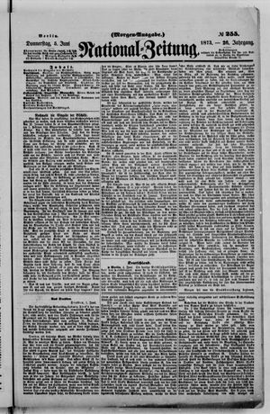 Nationalzeitung vom 05.06.1873