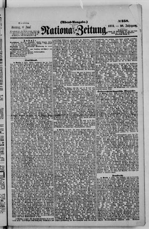 Nationalzeitung vom 06.06.1873