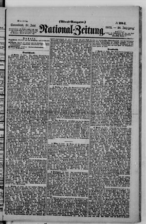 National-Zeitung vom 21.06.1873