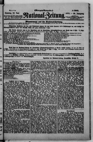 Nationalzeitung on Jun 22, 1873
