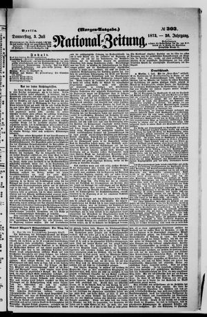 Nationalzeitung on Jul 3, 1873