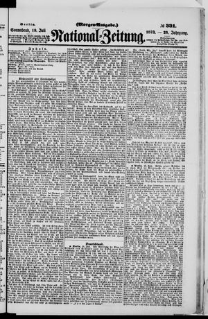 National-Zeitung vom 19.07.1873