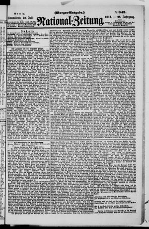 Nationalzeitung vom 26.07.1873
