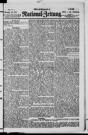 Nationalzeitung vom 28.07.1873