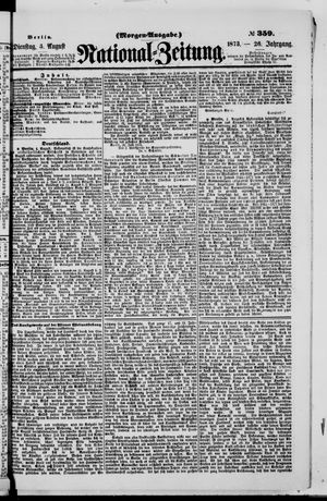 Nationalzeitung on Aug 5, 1873