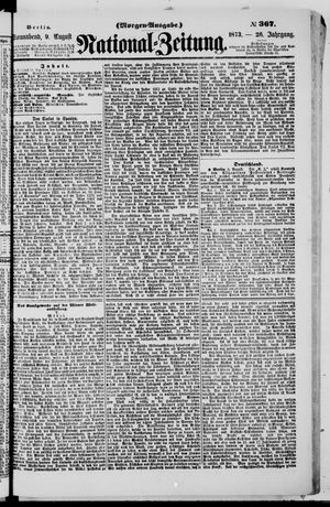 Nationalzeitung on Aug 9, 1873