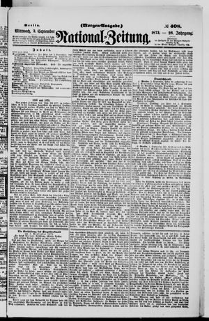 Nationalzeitung on Sep 3, 1873