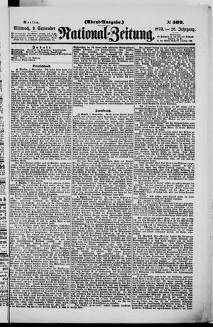 Nationalzeitung on Sep 3, 1873