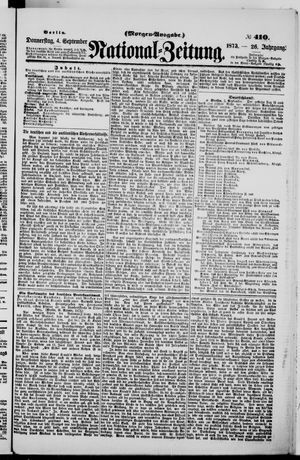 Nationalzeitung on Sep 4, 1873